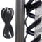Ostlttyn Gummischnur für Relax-Liegestuhl, 4 Stück Gummibänder Ersatzteile Universal für Liegestuhl,Elastischer Stuhl Reparatur Kit, Zero Gravity Stuhl Ersatz Schnur, (2 x 2.4 m + 2 x 1.4 m), Schwarz