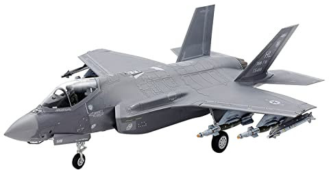 TAMIYA 60792 1:72 F-35A Lightning II - originalgetreue Nachbildung, Plastik Bausatz, Basteln, Modellbausatz, Zusammenbauen, unlackiert, Mehrfarbig