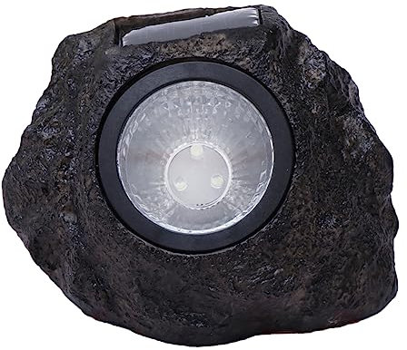 DOITOOL Rasen Lampe Solar Panel Lichter Garten Lichter Outdoor Decor für Terrasse Hof