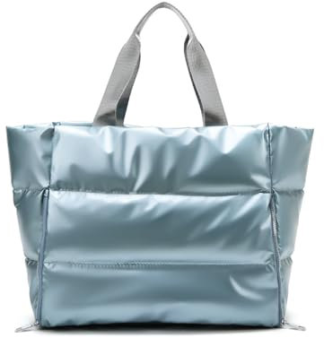 Balakaka Sporttasche Damen 35L, 3 in 1 Puffer Bag mit Nasse und Trockener Tasche, Wasserdicht Tasche Damen Groß Kapazität für Fitness Reisen Yoga