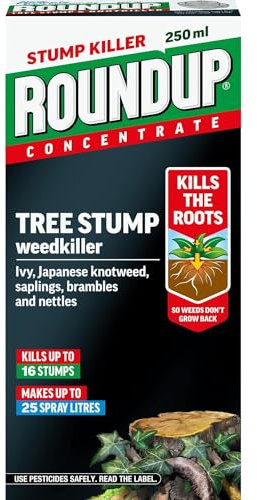 AMK® Roundup Tree Stump Killer Root Professional 250ml Liquid Concentrate Japanese Knotweed Weed