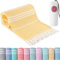 Serviette de Plage Drap Serviettes XXL Piscine Beach Towel Anti Sable Vacances Accessoires Camping Accessoire Coton Grande Cadeau Homme Femme pour Voyage Sport Yoga Fitness Gym