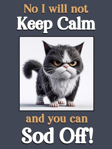 Generic Black and White Cat Kitten funny flexible fridge magnet gift