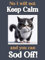 Generic Black and White Cat Kitten funny flexible fridge magnet gift