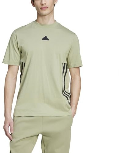 adidas Performance 3Stripes T-Shirt Gruen, M Herren