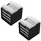 30 Blatt Filterpapier, Ersatzfilter für Artic Air Personal Space Cooler, Mini Luftkühler Filter Ersatzfilter, 30 Blatt Filterpapier, Ersatzfilter Für Cooler Filter Personal Space Air Cooler (2PCS)