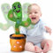Dancing Cactus Baby Toys 6 to 12 Months, Talking Cactus with LED 120 Pcs Songs, Repeats What You Say Baby Toys 12-18 Month Boys Girls, Mimicking Toy Sing Talking Musical Toy