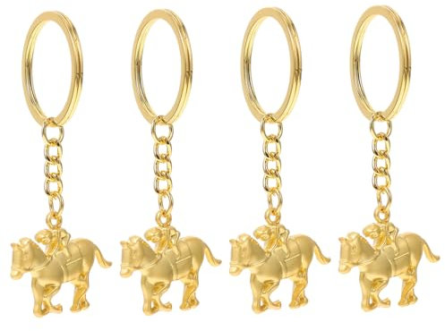 CATIEBYE 4stücke Schlüsselanhänger Aus Metall Mit Pferderennen-anhänger Dekorative Schlüsselanhänger Für Pferderennen Anhänger Für Schlüsselketten