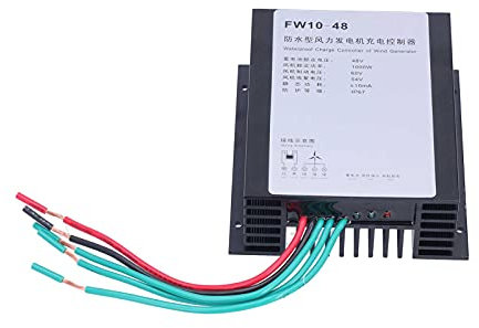 LOCADENCE Controller per Generatore Eolico, 1000 W 48 V IP67 Regolatore Multiplo di Energia Eolica Controller Automatico per Produzione di Energia Eolica, Produzione di Energia