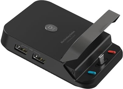 j5create Mini estación de Acoplamiento portátil para Nintendo Switch/Switch OLED, con Salida HDMI 4K/Puertos USB/Ethernet/Carga a través de PD (JCD620)