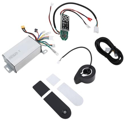 BuyWeek Kit Controller Scooter Elettrico per Xiaomi M365 1S PRO Pro2 Controller Motore Brushless DC 36V 350W Kit Sensibile Acceleratore Pollice con Cruscotto Bluetooth