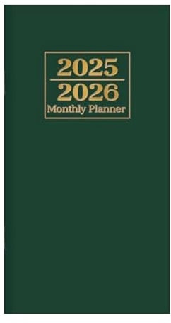 Planner 2025 2026 - Business Agenda Journal, Notebook di organizzatore accademico | Scheduler di produttività di 24 mesi, calendario degli appuntamenti settimanali mensili, Note Daily Note Compact Str