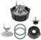 MKVAXR Repuestos de Fondo de Jarra de licuadora compatibles con Cuchillas Fusion de 6 Puntas 4980 y 4902, for Cuchillas de licuadora Oster, Osterizer Tapa de licuadora con Cuchillas