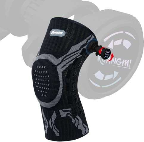Kuangmi Ginocchiera Ortopedica per Sollievo dal Dolore, Recupero Articolare e Attività Sportive B-L-M