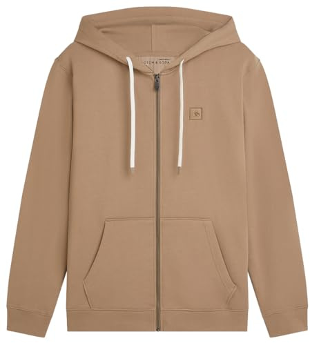 Scotch & SODA Essential Badge Logo Hooded Sweatshirt