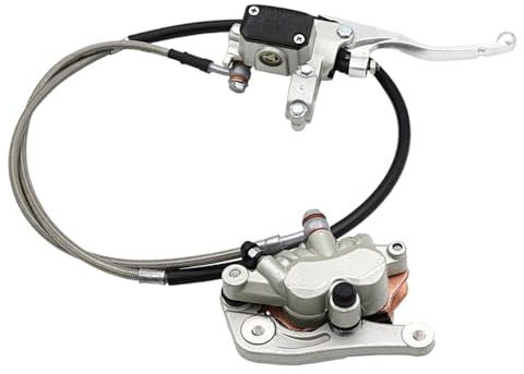 Motorrad Front Brake Pump Assembly mit Caliper Master Cylinder Oil Hose Adapter Kompatibel mit MXC SXS EXC SXF XCW Motocross Modellen