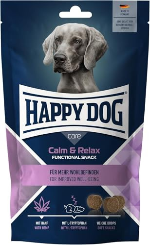 Happy Dog Care Snack Calm & Relax 100g (Packung mit 5)