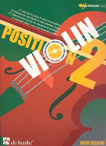 Violin Position 2 (+CD) : 27 Stücke für das Spiel in der 2. Lage