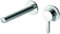 Keuco 51516010201 Einhebel-Waschtisch-Mischer Edition 400 51516, UP Montage, Ausladung 187 mm, verchromt