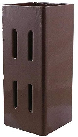 Timco PEX100Taurus Post Extender - Quick Fit - Oxide Red - 100mm