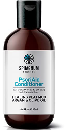 Natürlicher Conditioner Mit Arganöl & Olivenöl - Effektive Torfschlammbehandlung für dünnes, trockenes und strapaziertes Haar. Frei von Parabenen, Silikon & Sulfat. Beste Spülung für Männer & Frauen.…