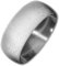 Fly Style Bandring für Damen und Herren aus 925 Sterling Silber | 4-10 mm breit | matt oder poliert, Ring Grösse:22.0 mm, Oberfläche:8mm Matt