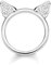 Thomas Sabo Damen-Ring Katzenohren silber 925 Sterlingsilber TR2259-051-14-54