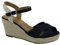 Tom Tailor Damen 5390101 Sandalette, Navy, 38 EU