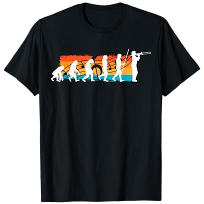Evolution Posaune | Posaunist cooles Posaune T-Shirt