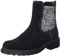 Clarks Opal Sky, Stivali alla Moda Donna, Black Sde, 35.5 EU