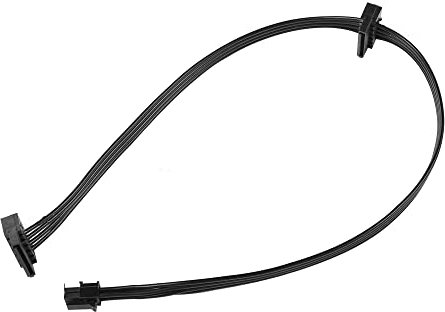 SHANFEILU Cavo adattatore di alimentazione per scheda madre ATX Mini 4 pin a 2X ad angolo retto 15 pin SATA Hard Drive HDD cavo adattatore doppio 15 pin SATA a mini cavo di prolunga a 4 pin