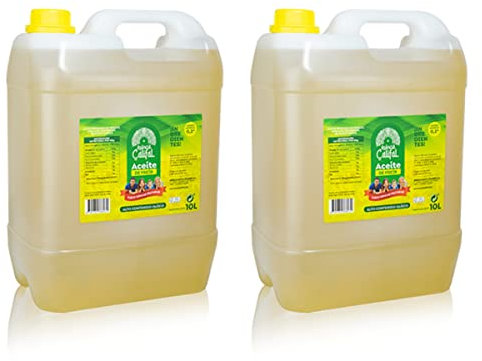 ESENCIA CALIFAL ® | Aceite de Girasol Alto Contenido Oleico 45-60% Especial Frituras | 2x10L