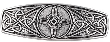 kkjoy Vintage Metall Haarspange Gold, Keltische Knoten Haarklammer Groß, Hexenknoten Haarnadeln, Gothic Haarspangen Damen, Braut Haarschmuck Hochzeit, Bananenspange für Frauen und Mädchen