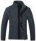 TACVASEN Damen Fleece Jacke Winter Atmungsaktiv Outdoor Jacket Langarm Sportjacke mit Stekragen und Tasche (M, Schwarz)