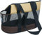 SANGOGO Zaino Cane Piccola Taglia, Traspirante Trasportino Estivo Portatile for Animali Domestici， Borsa a Tracolla (Coffee, S)