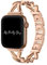 My Pretty Strap Ariel Band Compatible with Apple Watch 38/40/41mm or 42/44/45/49mm, Stainless Steel Metal Gold for Women, 38MM / 40MM / 41MM, no gemstone
