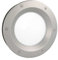 MLS Ojo de Buey B6000, de Aluminio Robusto, Vidrio de Seguridad VSG, Apto para Puertas de 40 mm de Espesor, Tornillos de Fijación Visibles en Ambos Lados, 250 mm de Diámetro, Vidrio Mate