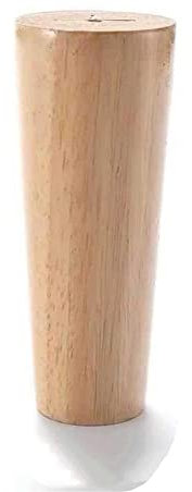 FanXus Pieds De Meubles 4Pcs Hauteur Pieds en Bois Massif, Table De Meuble De Canapé-Lit Cône Incliné Et Remplacement De La Chaise Pieds Inclinés / 50Cm Made in China