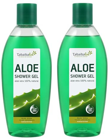 Tabaibaloe Aloe Vera Duschgel, 250 ml, 2er Pack (2 x 250 ml)