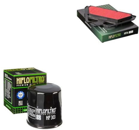 DB PARTS Kit filtro aria e filtro olio compatibile con Kawasaki Z900 (ZR900) 2017-2018