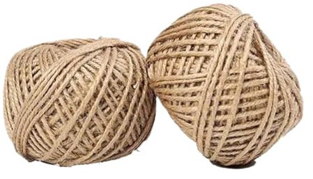 Corde de jute vintage naturelle 1 mm 2 mm ficelle ficelle toile de jute bricolage artisanat emballage cadeau jute chanvre jardinage décoration de fête de mariage (couleur : 2 mm 50 mètres)
