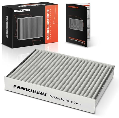 Frankberg Filtro antipolline per abitacolo con carbone attivo B000975480 | Compatibile con: 108, C1 II PA PS, Aygo B4