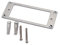 SHOWERORO Flache Metall-tonabnehmerringe in Rahmenmontageringe Mit Flacher Basis Gitarren-tonabnehmer-montageringe Dicke Abdeckung Für Humbucker-halterungen