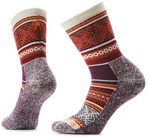 Smartwool Unisex Everyday Cozy Fair Isle Sweater Crew Socken (1er Pack)