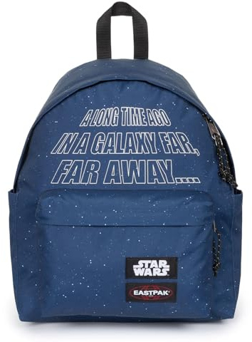Eastpak Backpack x Star Wars Model Day Pak'r Colour SW STARS NAVY, with Additional Zip and Laptop Holder 13.3, Sw Stars Navy, M