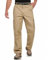 Misfuso Pantalon Cargo Homme en Coton Pantalon de Travail avec Plusieur Poches Ample Fit Kaki L