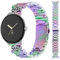 Bdsidy Métal Bracelet de Remplacement Réglable Acier Inoxydable Strap Compatible avec Google Pixel Watch 3 41mm/Google Pixel Watch2/Google Pixel Watch Smartwatch Accessoires (Coloré)