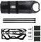 Fluxioxtna 5L Bicycles Panniers Bag Portable Saddles Bag with Reflective Stripes Waterproofs Front Fork Bag with Front Bike Rack