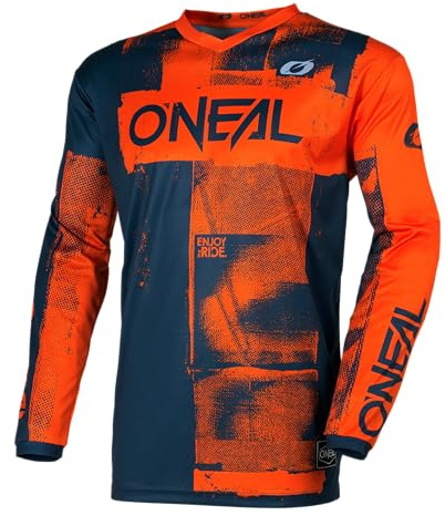 O'NEAL Herren Roller Element Jersey, Blau/Orange, Medium