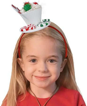 ZNTU Cindy Teacup Headband with Candy Decoration Women Costume Accessories for Church Christmas Parties Halloween Cosplay Party